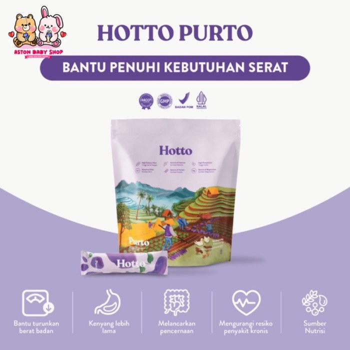 

Hotto Purto Oat Cereal Instant Minuman Kesehatan