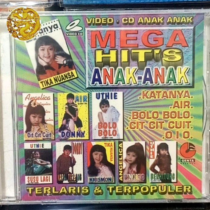 

VCD SEGEL MEGA HITS & TERPOPULER - KATANYA - AIR - BOLO BOLO