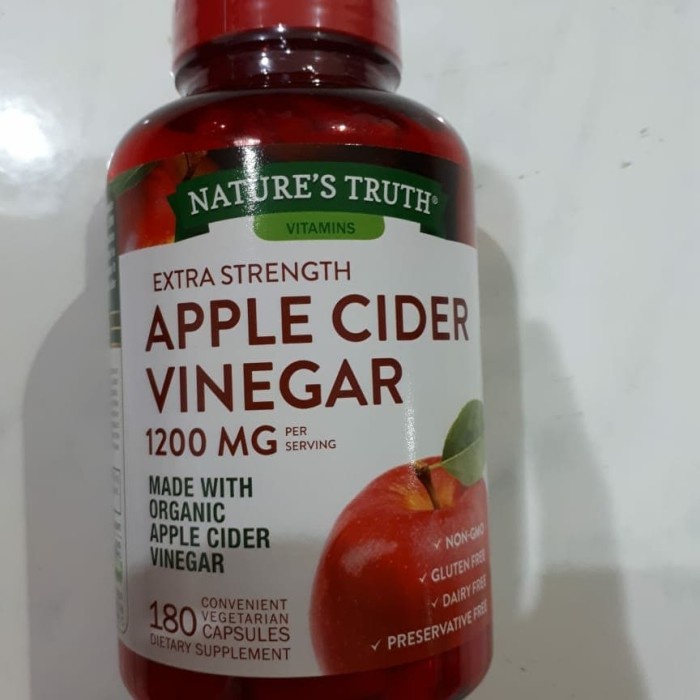 

apple cider vinegar nature's truth