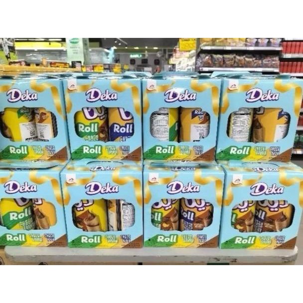 

SALE !!! DEKA WAFER ROLL ISI 2 (175 GR) RASA CHOCO BANANA & CHOCO NUT KALENG EDISI LEBARAN READYY