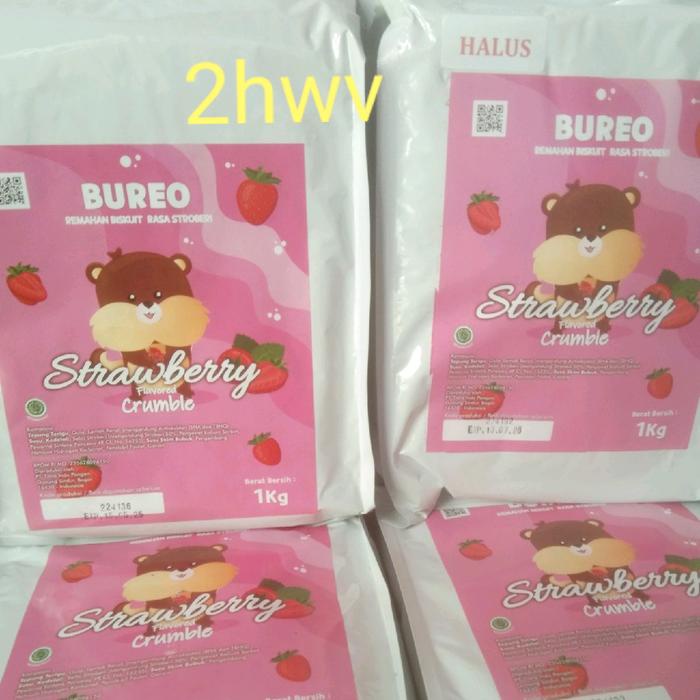 

SALE !!! COOKIES CRUMBLE STRAWBERY 1KG(BUREO) READYY