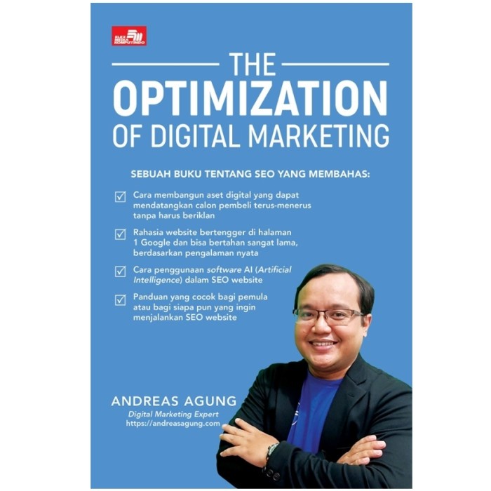 

SALE !!! BUKU THE FUNDAMENTAL & OPTIMIZATION OF DIGITAL MARKETING ANDREAS AGUNG READYY