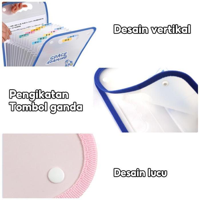 

SALE TERHOTT NEW FILE ORGANIZER / PENYIMPANAN BERKAS / FOLDER PORTABLE / TEMPAT KERTAS UJIAN READYY