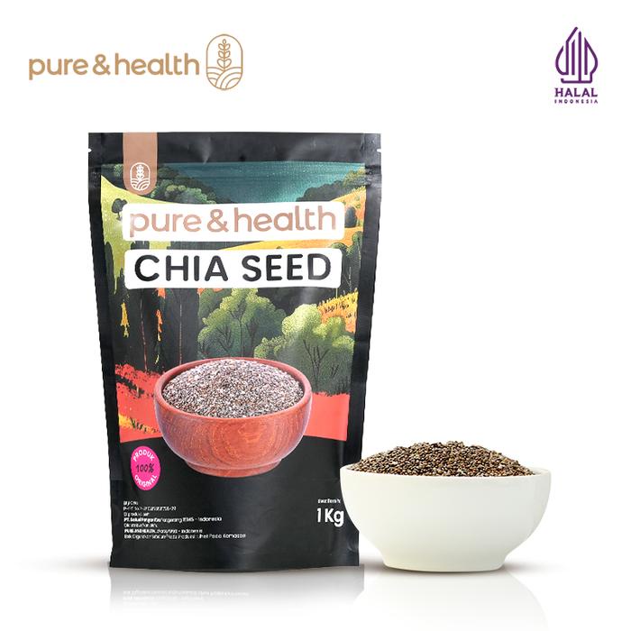 

SALE !!! CHIA SEED 1 KG ORIGINAL SUPER FOOD READYY
