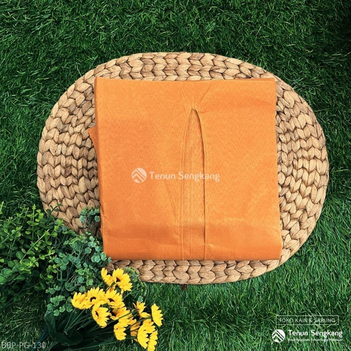 GRATIS ONGKIR Baju Bodo Adat Bugis Makassar Dewasa Polos Original Tokko Asli Lengan Panjang Jingga