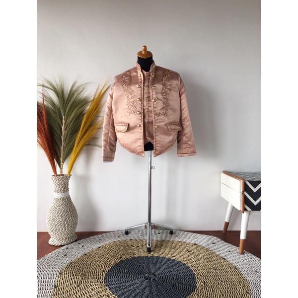 TERUJI beskap solo pengantin moka baju pengantin pria adat jawa solo warna mocca