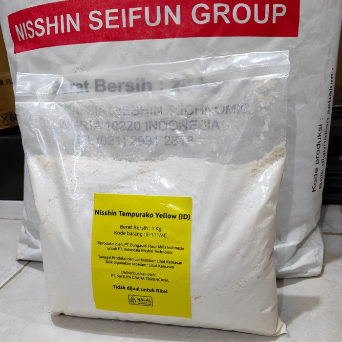 

SALE !!! NISSIN TEMPURAKO YELLOW 20KG - TEPUNG TEMPURA JEPANG NISSHIN HORECA READYY