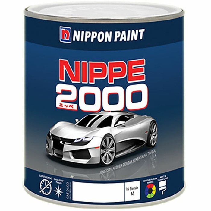 Beliyukkk- CAT DUCO/MINYAK NIPPE 2000 (WARNA PUTIH/HITAM)