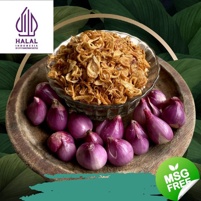 

SALE !!! BAWANG GORENG ASLI BREBES SUPER 1KG TANPA MSG, TANPA CAMPURAN UBI REMPAH BAHAN SPICES
