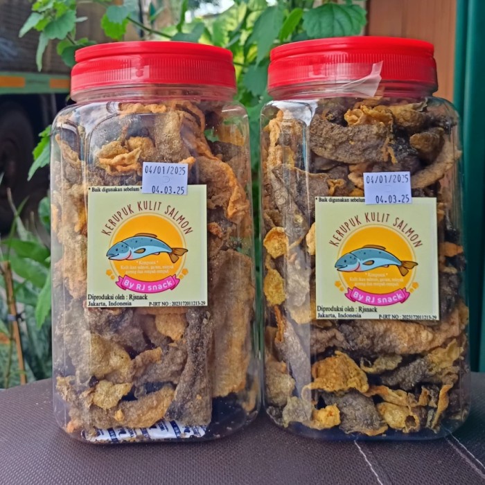 

SALE !!! PAKET COMBAT 3 KERUPUK KULIT IKAN SALMON VARIAN RASA ORIGINAL DAN VARIAN RASA BBQ KEMASAN