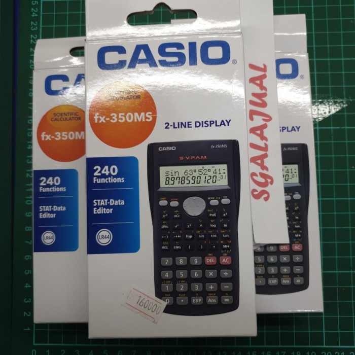 

casio fx-350ms GROSIR 12 BUAH 1 LUSIN TERLARIS/TERMURAH/TERPOPULER