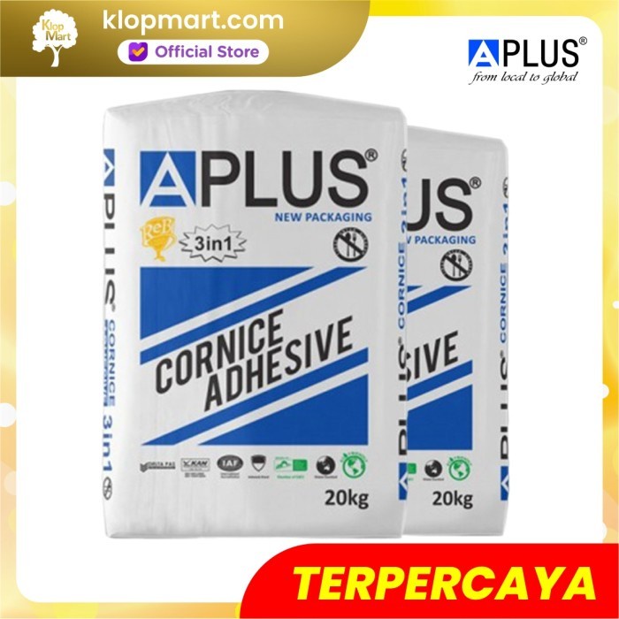 Compound APlus 20kg / Kompon Gypsum APlus 20kg / Cornice Adhesive A+