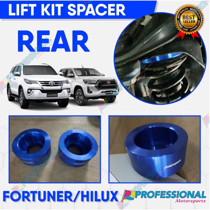 Aksesoris Lift Kit Spacer Peninggi Per Belakang Fortuner Trd Vnt Vrz