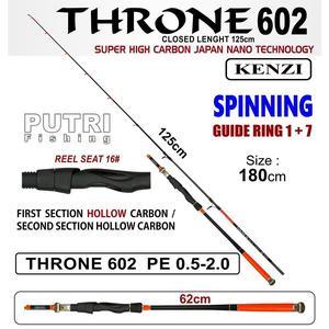 JORAN KENZI THRONE 602 Spinning PE0.5-2.0 pancing Free Kail/Senar pancing Umpan