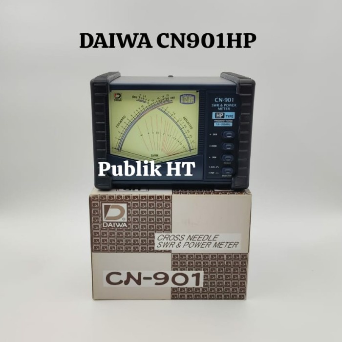 DAIWA CN-901HP SWR POWER METER ORIGINAL NEW CROSS NEEDLE DAIWA CN901HP CN901