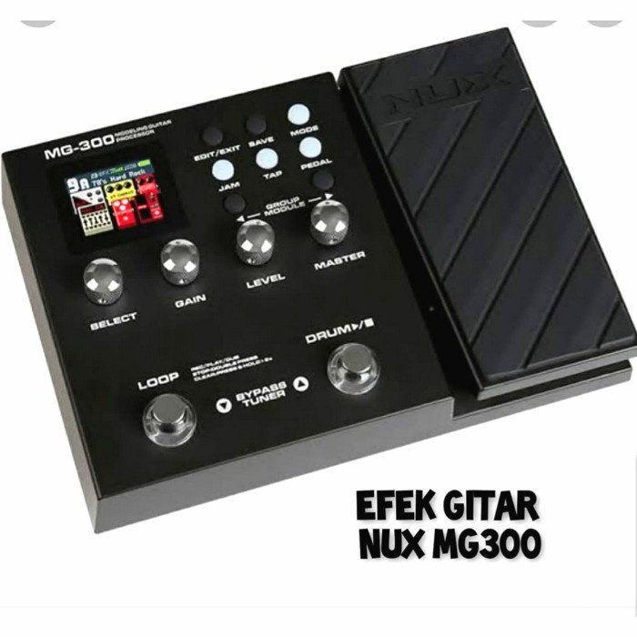efek effect gitar NUX MG300 MG 300 ORIGINAL TERLARIS/TERMURAH/TERPOPULER