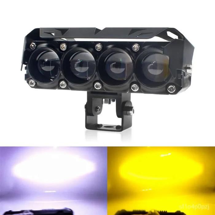 Promo Terbatas Lampu Sorot Laser Gun Sql 1 Mata 2 Mata 3 Mata 12Volt -24Volt Motor Mobil Bis Truk