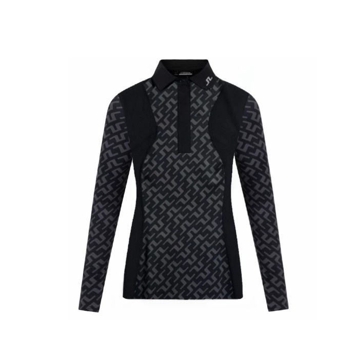 PROMO Baju Golf Wanita Jlindeberg/LS JL Polo shirt golf woman long sleeve