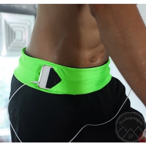 JTTOP" NON AONIJIE FLIPBELT RUNNING BELT SABUK GYM (POLOS IMPORT)