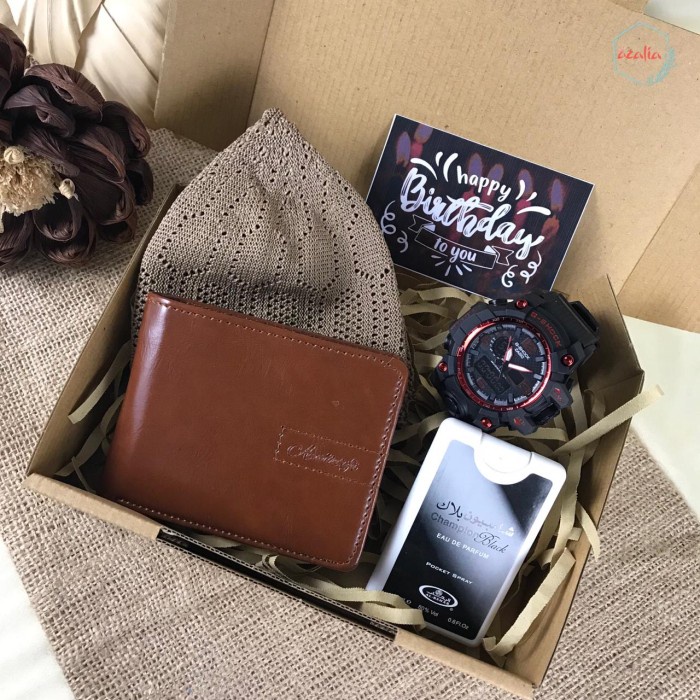 Hampers Gift Box Doi Ganteng Kado Cowok Kado Ultah Wisuda Anniversary