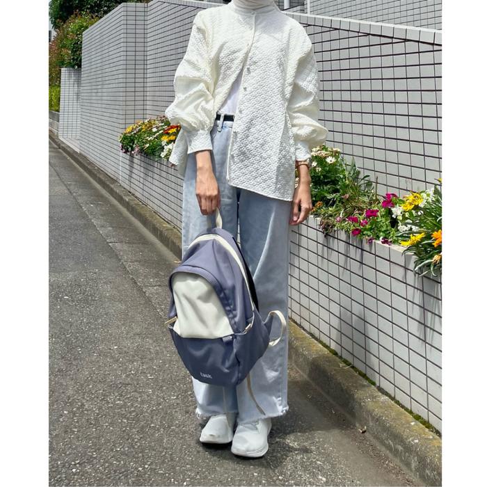 Tusk Reji Mini Backpack - Tas Ransel Light Weight Muat Laptop 14 Inch dengan 3 Pocket Botol Minum