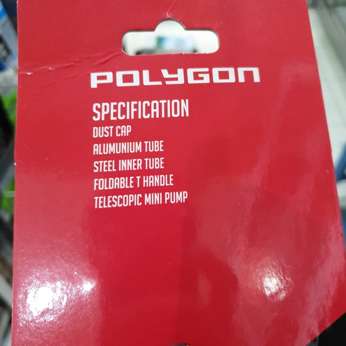JTTOP" POMPA SEPEDA POLYGON PORTABLE LITE