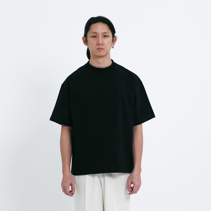 ALL AROUND FADED BOXYFIT TSHIRT BLACK 235GSM