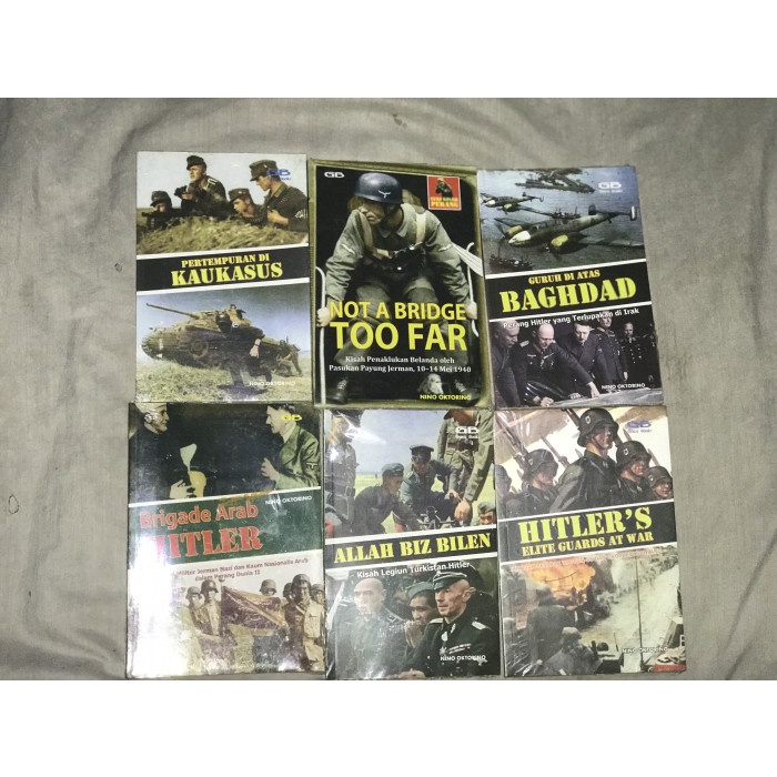 

paket sejarah perang dunia 2 pasukan hitler di berbagai front 10buku