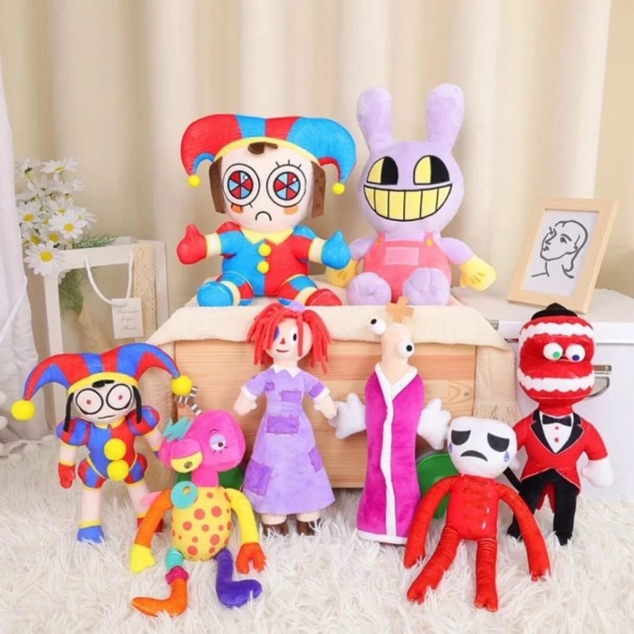 Boneka Pomni Digital Circus Mainan Boneka Pomni Digital Circus Best Seller
