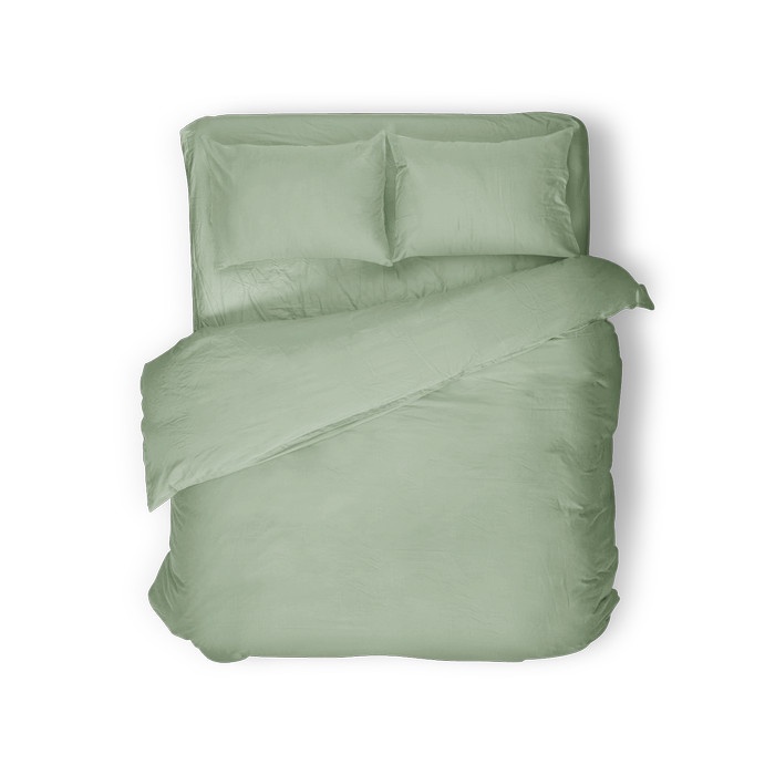 Sale Sprei Polos Sage Green Disperse 180X200