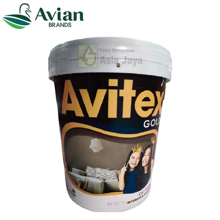 Avitex Gold Cat Tembok Eksterior dan Interior 25 Kg - Super White cat avitex 25kg