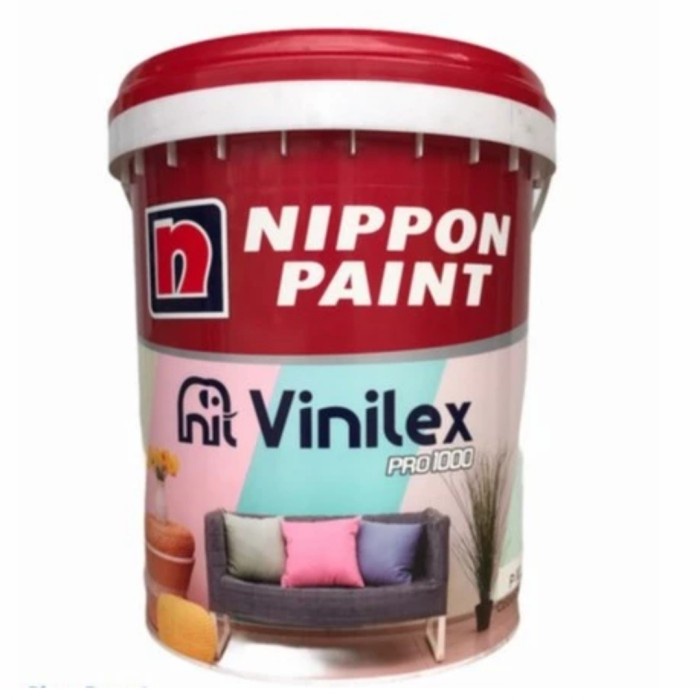 cat tembok nippon paint 25kg vinilex pro 1000