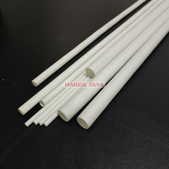 Selongsong Asbes Putih 6MM Slongsong Kabel Kawat Email Tembaga 6 MM