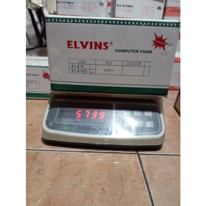 

Promo Kertas Komputer 9.5X11" 3Ply Elvins (Continuous Form 3Ply ) Cod