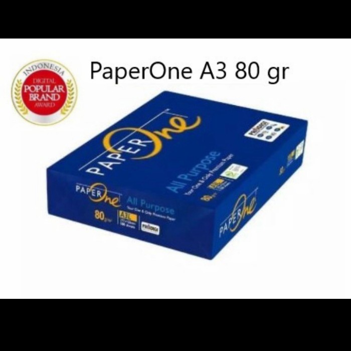 

Promo Kertas Hvs A3 80 Gram Paper One Packing Aman