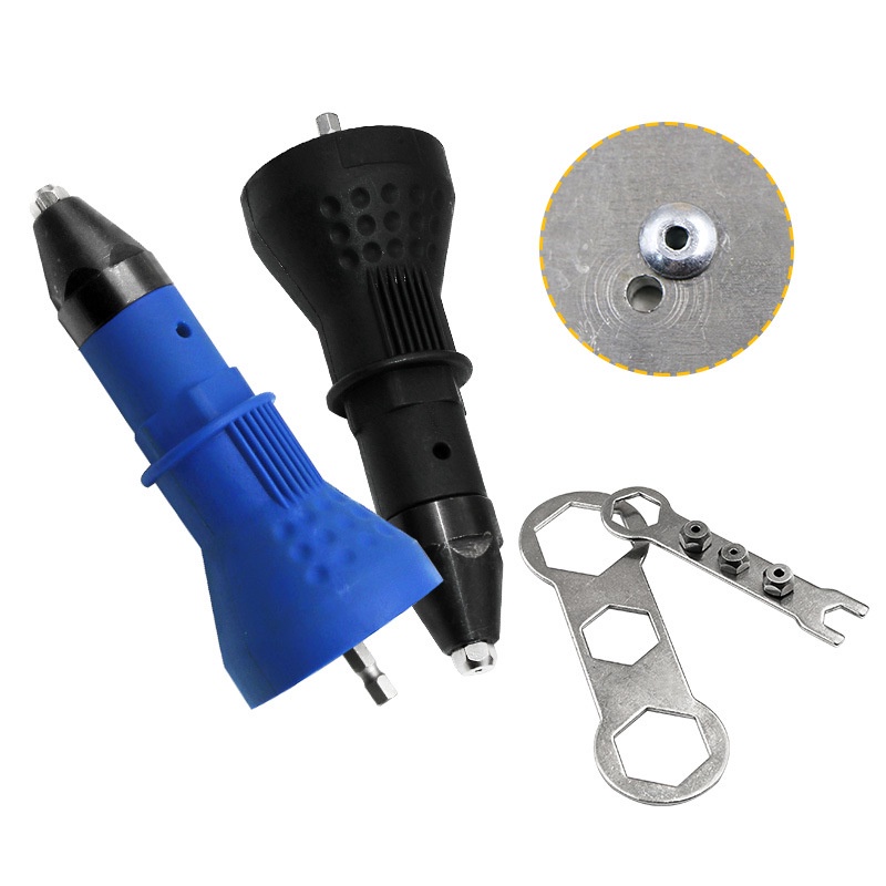 Electric Rivet Nut Gun Rivet Nut Riveting Tool Cordless Riveting Drill Adaptor Insert Riveting Drill