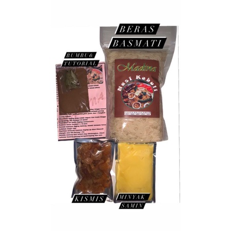 

NASI KEBULI INSTAN 500 gr plus minyak samin dan kismis