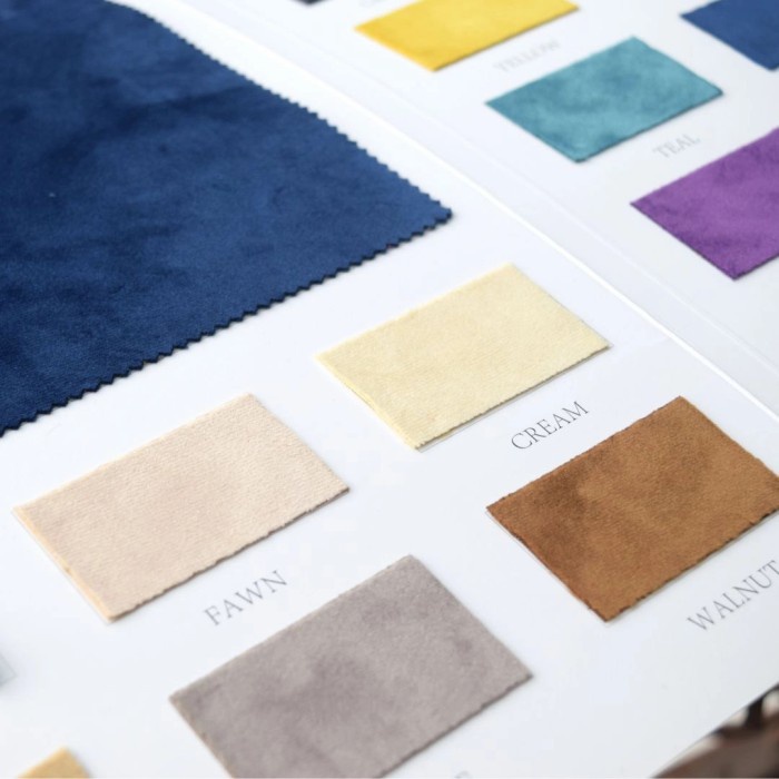 Kain Bludru / Beludru / Velvet Ekslusif - Valentino (Sofa, Jok, Kursi)