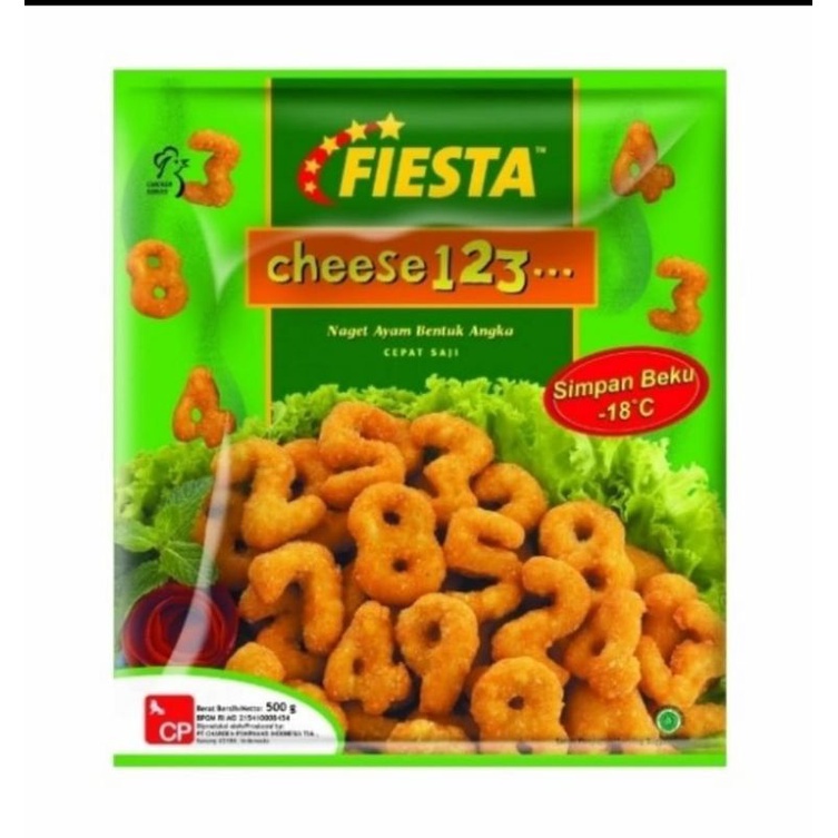 

FIESTA NUGET CHEESE 123 400gr New