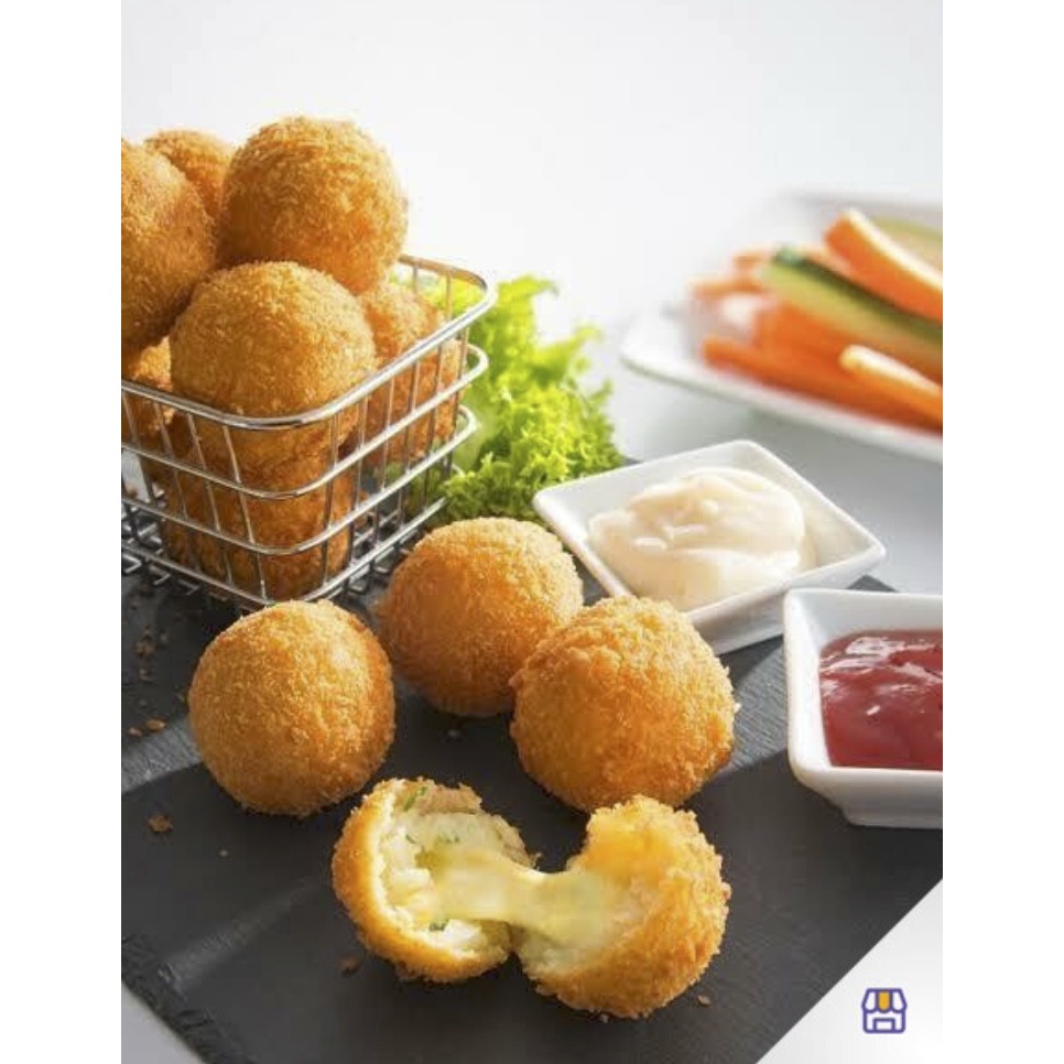 

Premium Cheesy Chicken Bites / Ayam Bulat Isi Ayam Keju