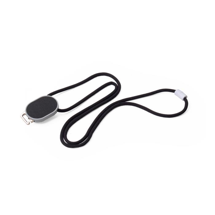 

[tmr] - Wallts Knot Black - Tali ID Card Gantungan Lanyard Name Tag Yoyo Mudah Ditarik Klip