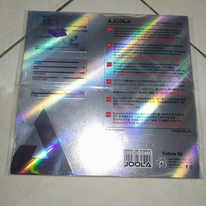 Joola Dynaryz AGR