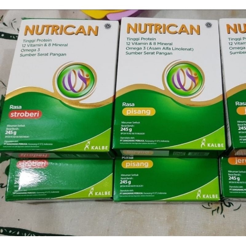 

Nutrican Rasa Jeruk Dan strawberry 245gr