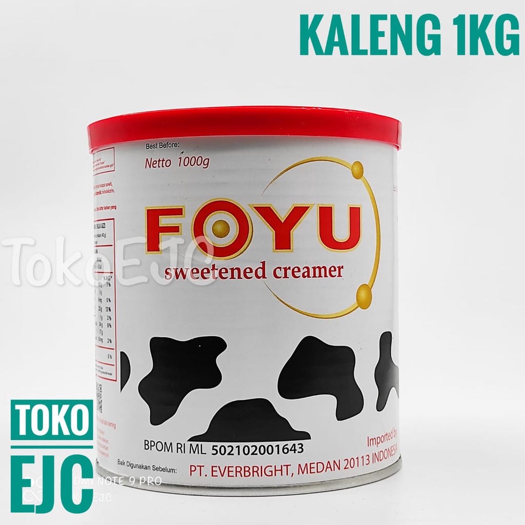 

Krimer Kental Manis / Susu Kental Manis / SKM Foyu 1kg Kaleng
