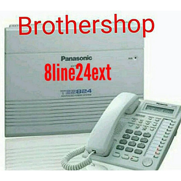 PABX Panasonic KX-TES 824( 8line 24ext)