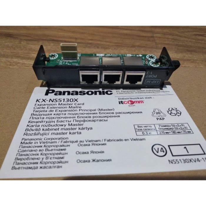 EXPANSION MASTER CARD KX-NS5130X Panasonic NS300