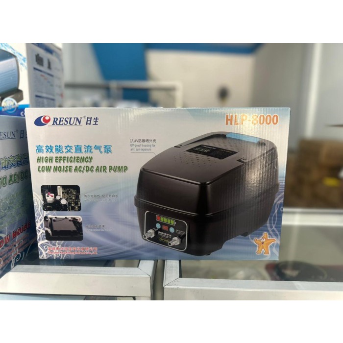 Resun HLP 8000 AC DC Aerator Baterai
