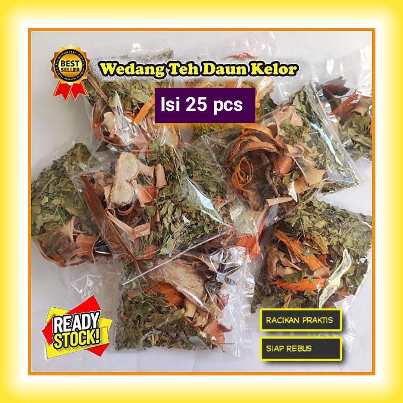 

1 PACK ISI 25 - WEDANG Kelor Jahe Secang Sereh Atasi Asam Urat Rematik Kolestrol kanker
