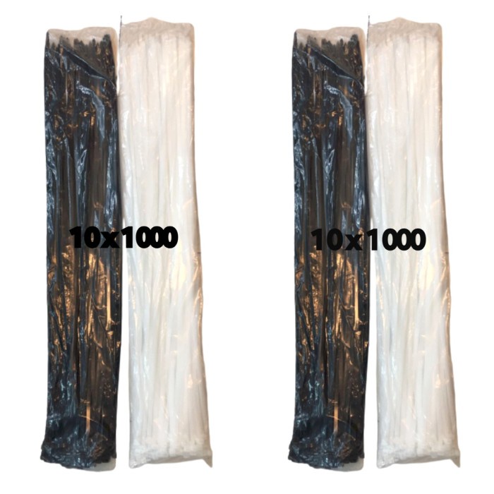 

Cable Ties 10 X 1000Mm