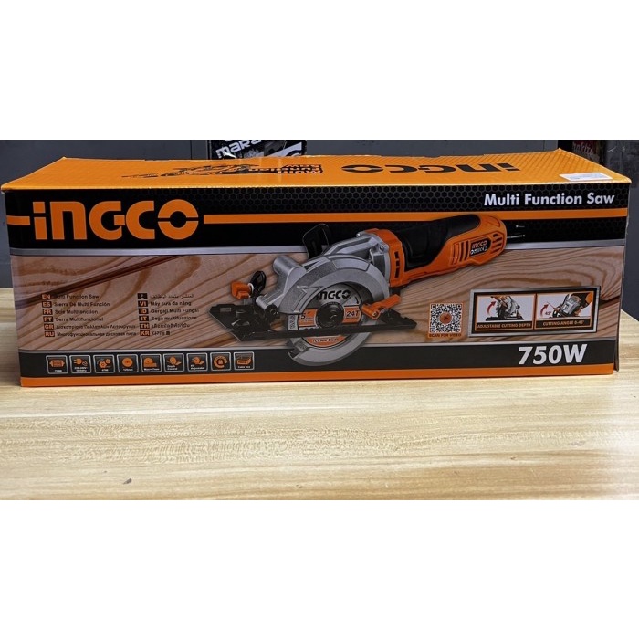 Multi Function Saw 5 In 750 W INGCO MFS1251 - Mesin Belah Serbaguna